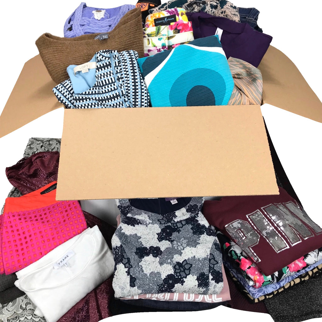 Lot of 100 Premium Clothing Items Wholesale Resale Consignment Womens ALL  Sizes